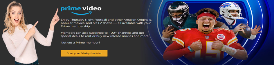 "Amazon Prime Video Free Trial"